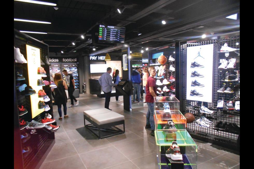 Store gallery: JD Sports' Trafford Centre store races into the future ...